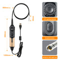 THINKCAR USB内視鏡 TES102、5.5mm IP67チップ＆6段階調整可能なLEDライト搭載、1280*720解像度、THINKSCAN 689BT／MUCAR 892BT／MUCAR VO8対応