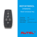 AUTEL IKEYAT005CL 5 Buttons Universal Smart Key with Left & Right Doors Buttons 5 Pcs/Set