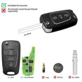 Xhorse XNHY02EN Hyundai Flip Wireless Remote Key 3 Buttons English Version 5pcs per Lot