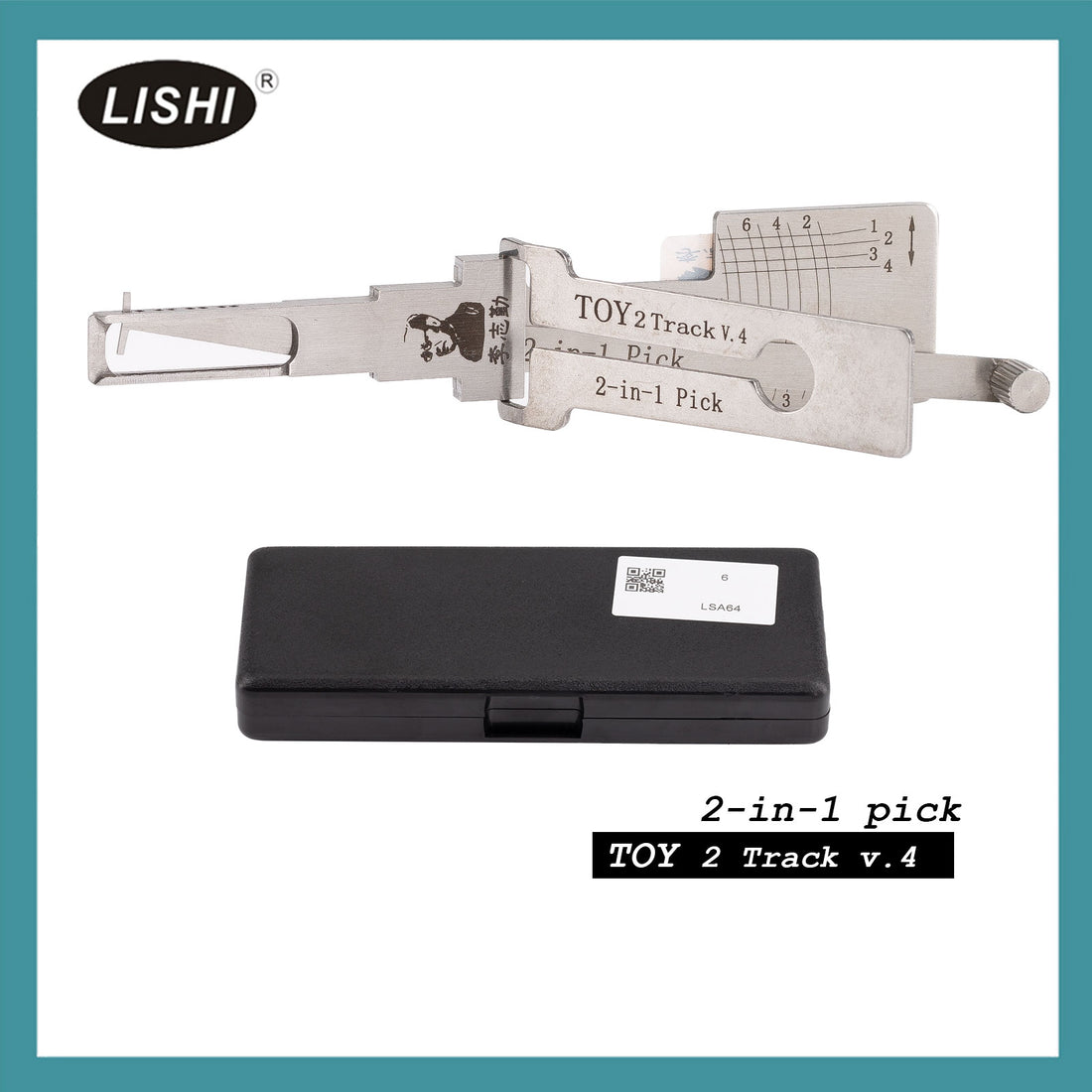 LISHI TOY2 2 en 1 Auto Pick y Decodificador para Toyota