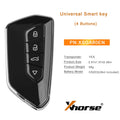 XHORSE XSGA80EN TOY.T XM38 Universal Smart Key 5 Buttons 5pcs per lot
