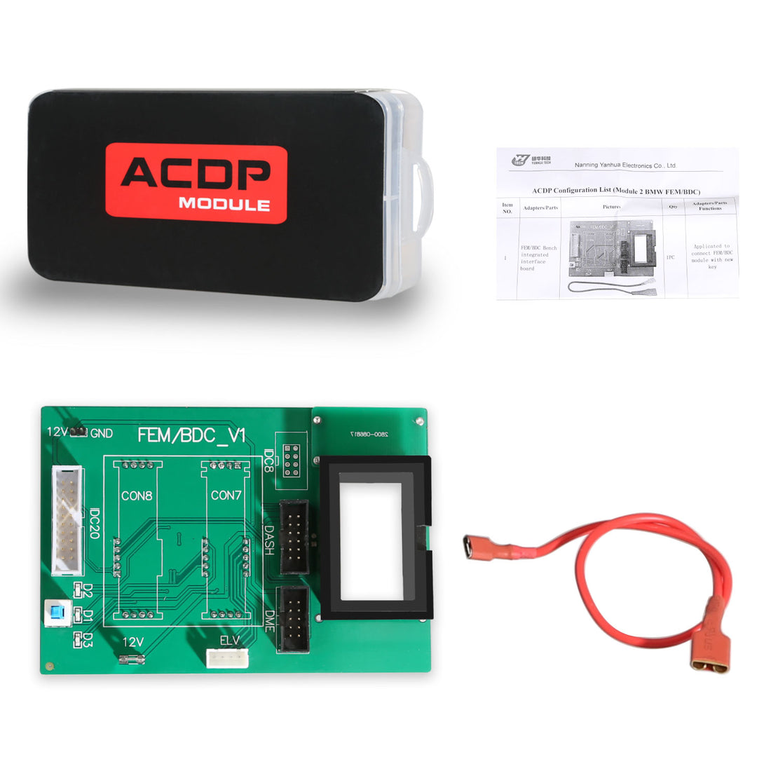 Yanhua Mini ACDP-2 Module 2 with License A50C/A50A for BMW FEM/BDC – IMMO Key Programming, Odometer Reset, Module Recovery, Data Backup
