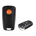 Xhorse XNBU01EN Wireless Flip Key for Buick 4 Buttons English Version 5-Pack