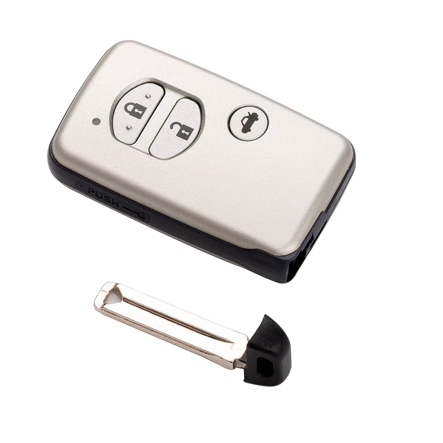 KEYDIY KD TDB03-3(Silver Gray) for Toyota Universal Smart Remote Key 3 Buttons With Silver Grey Key Shell 5pcs/lot
