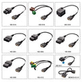 OBDSTAR ECU MASTER C Configuration HD Series Dedicated Extension Cable Set 19 Pieces of Cables