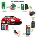 10Pcs/Set AUTEL IKEYCL005AL Chrysler 5 Buttons Smart Universal Key