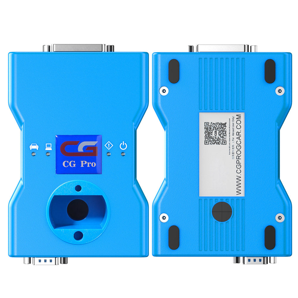 CG Pro 9S12 Programmer Full Version with All Adapters Support 35160WT/ 35080/ 35128 Free Update Online Lifetime