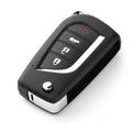 KEYDIY KD B13-4 Universal Flip Remote Key 3+1 Buttons for Toyota Type