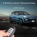 AUTEL IKEYNS005AL Nissan 5 Buttons Universal Smart Key 10Pcs/Set
