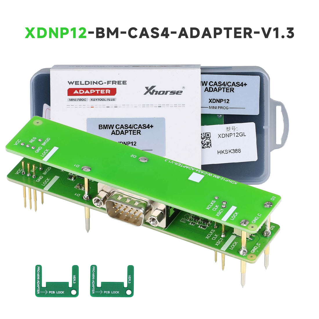 Адаптер Xhorse XDNP12GL BMW CAS4 CAS4+ без пайки для MINI Prog и Key Tool Plus  