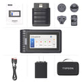 TOPDON Artidiag800 BT con 2 registros históricos de diagnóstico, 28 servicios de mantenimiento, diagnóstico de todos los sistemas, AutoVin y AutoScan, soporte CAN-FD y FCA Gateway  