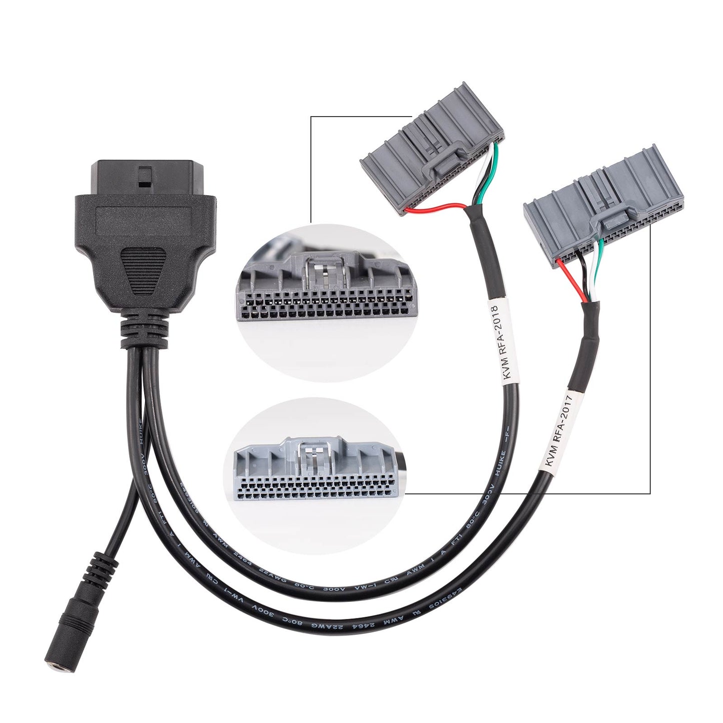 GODIAG Jaguar Land Rover Pre-2017 J-L-R Post-2017 KVM RFA 2-in-1 Communication Test Cable