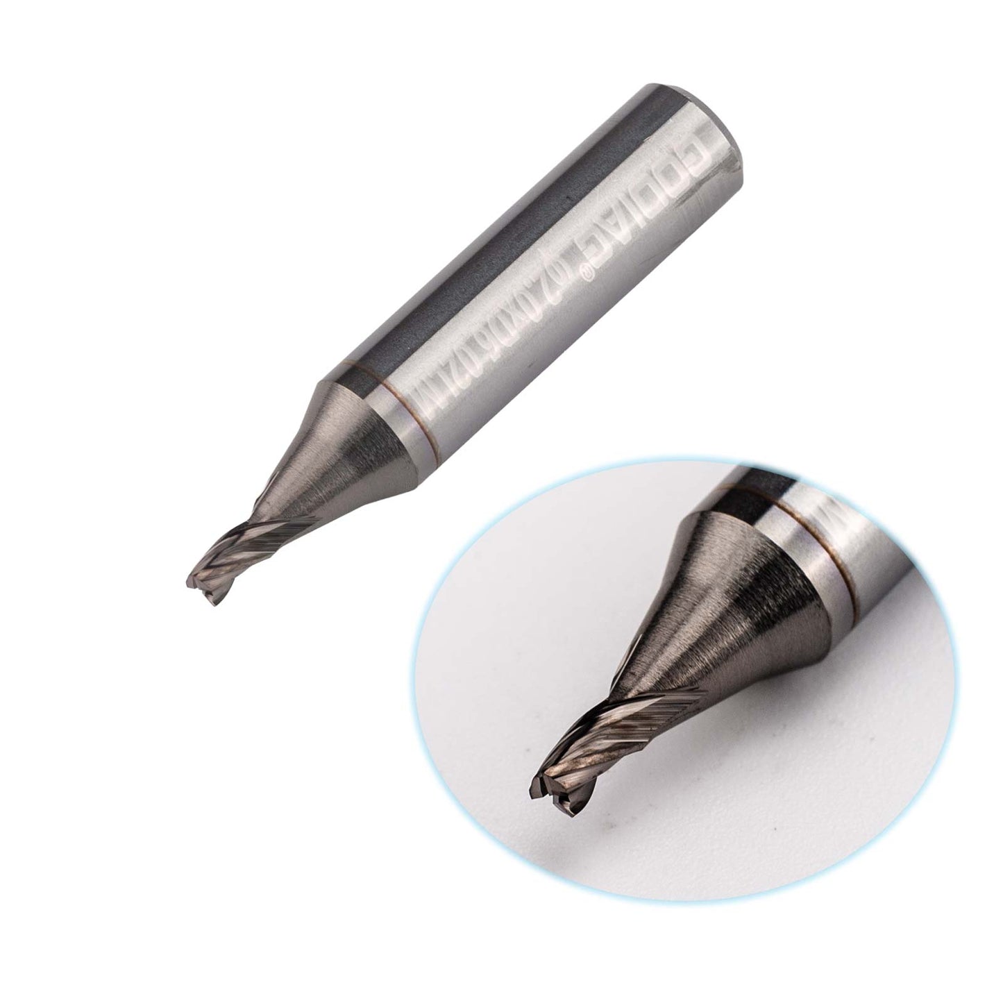 5pcs/lot GODIAG 02LM 2MM End Milling Cutter φ2.0x3.0xD6x30x3F For SILCA Futura Pro, Futura Pro Engraving, Futura Pro Automotive