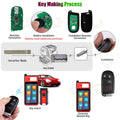 AUTEL IKEYCL004AL Chrysler Clé Universelle Intelligente 4 Boutons Lot de 10 pièces