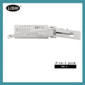 LISHI KW1-L Civilian Tool (Reverse Handing) 2-in-1 Pick & Decoder for 5-Pin Kwikset Keyway