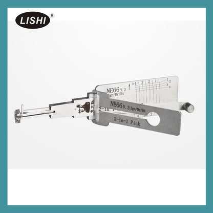 LISHI VOLVO NE66 2-in-2 Auto Pick and Decoder