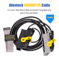 كابل Alientech 144300T115 للاتصال بوضع الخدمة لسيارات Volvo TRW يعمل مع Alientech KESS V3 KESS3