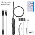 XTOOL XV100 8.5mm HD Endoscope 8 LED IP67 Waterproof Car Inspection Borescope for XTOOL D8/A80
