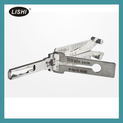 Lishi 2 in 1 Auto Pick and Decoder Locksmith Kit Including 77pcs