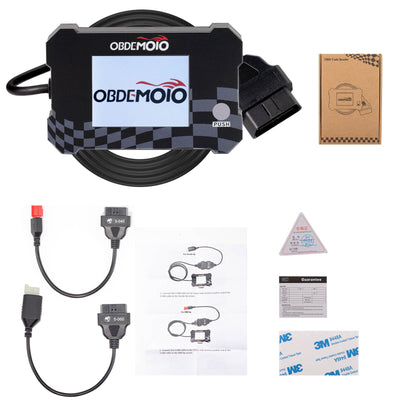 OBDEMOTO T001 Motorcycle Tester for Honda Battery Monitoring Fault Location Coolant Temperature Alarm