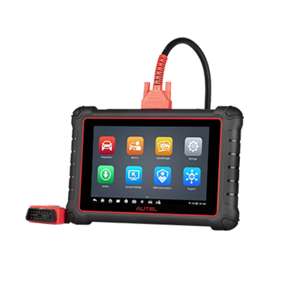 Kit Autel MaxiPRO MP900E con 11 cables OBD1, compatible con CAN FD DoIP, codificación ECU, más de 40 servicios, prueba activa, autoautenticación FCA
