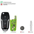 Xhorse XEFO01EN Super Remote Key Ford Flip Key 4 Buttons Built in Super Chip English Version 5pcs per lot