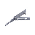 ABUDU AFCP006U KW1 Flat Milling Single Track Unlocking and Decoding 2-in-1 Tool, Tooth Depth (5-cut) IC CARD: 312