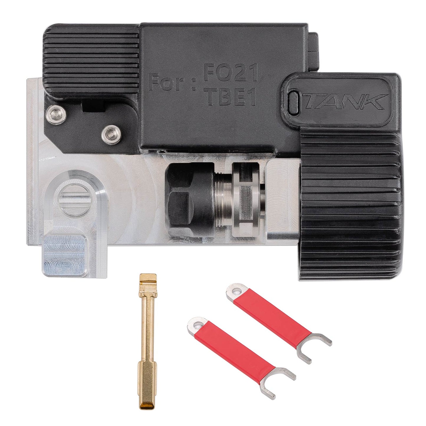 FO21 Ford Clamp for Jaguar Tibbe Key Work with 2M2 TANK / 2M2 TANK 2 Pro Key Cutting Machine