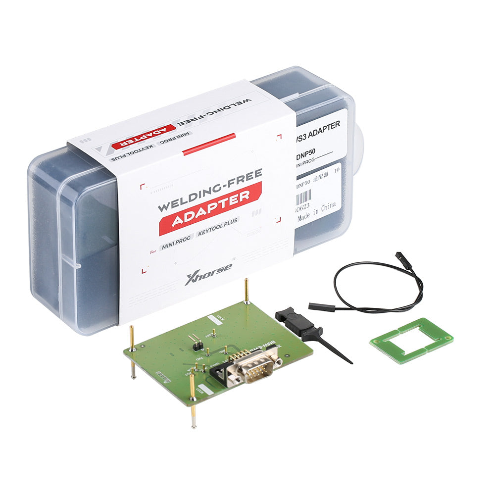 Xhorse XDNP50 BMW EWS3 어댑터, BMW EWS3 이모빌라이저 프로그래밍용, Mini Prog 및 Key Tool Plus Pad와 호환, VVDI Prog 호환 어댑터
