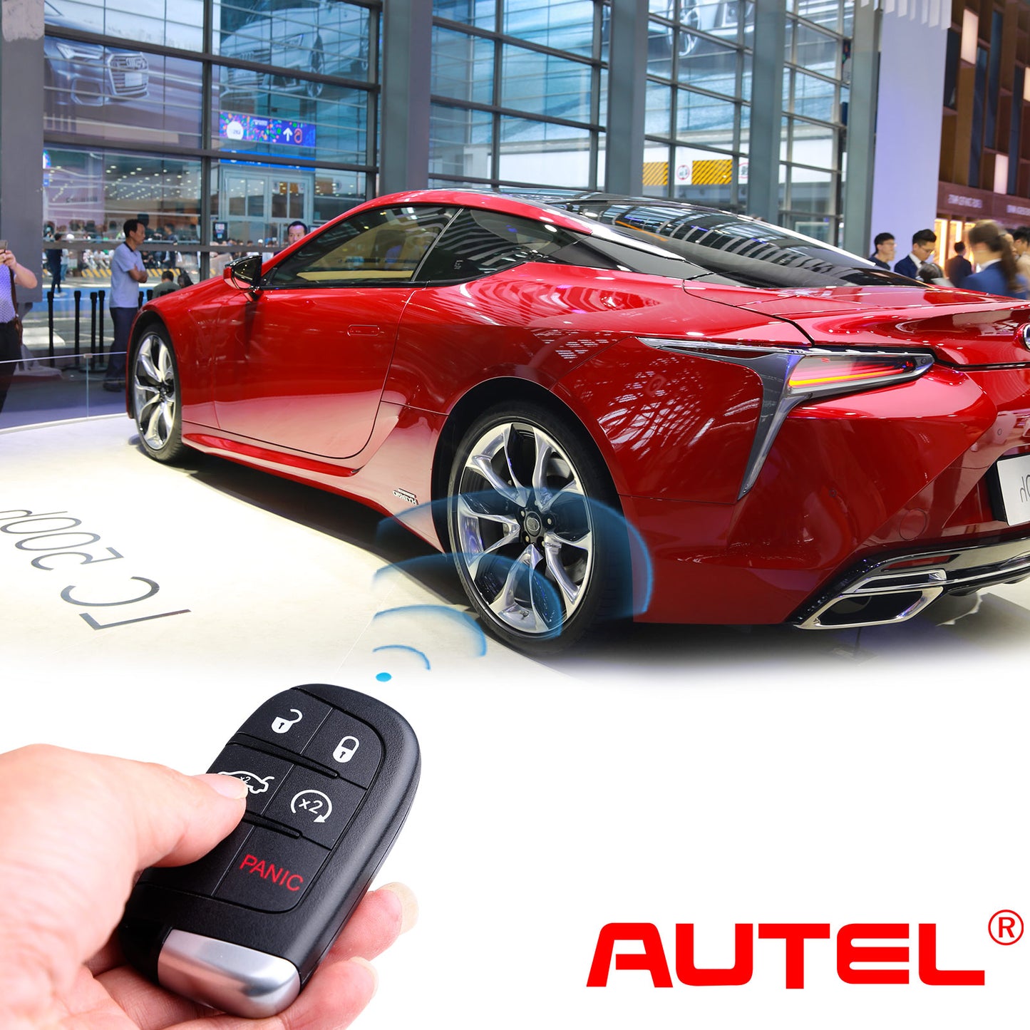 AUTEL IKEYCL005AL Chrysler 5 Buttons Smart Universal Key
