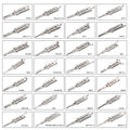 LISHI 2-in-1 Pick & Decoder Set, 112 Pieces