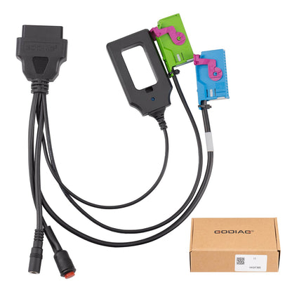 GODIAG GT112 K-Line for VW Skoda Seat 2nd & 3rd Generation Dashboard IMMO Key Matching Test Platform Cable