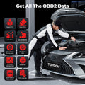 TOPDON TopScan Lite Supports 10 OBD2 Testing Modes, 8 Service Functions, 1 Year of Free Update & Warranty