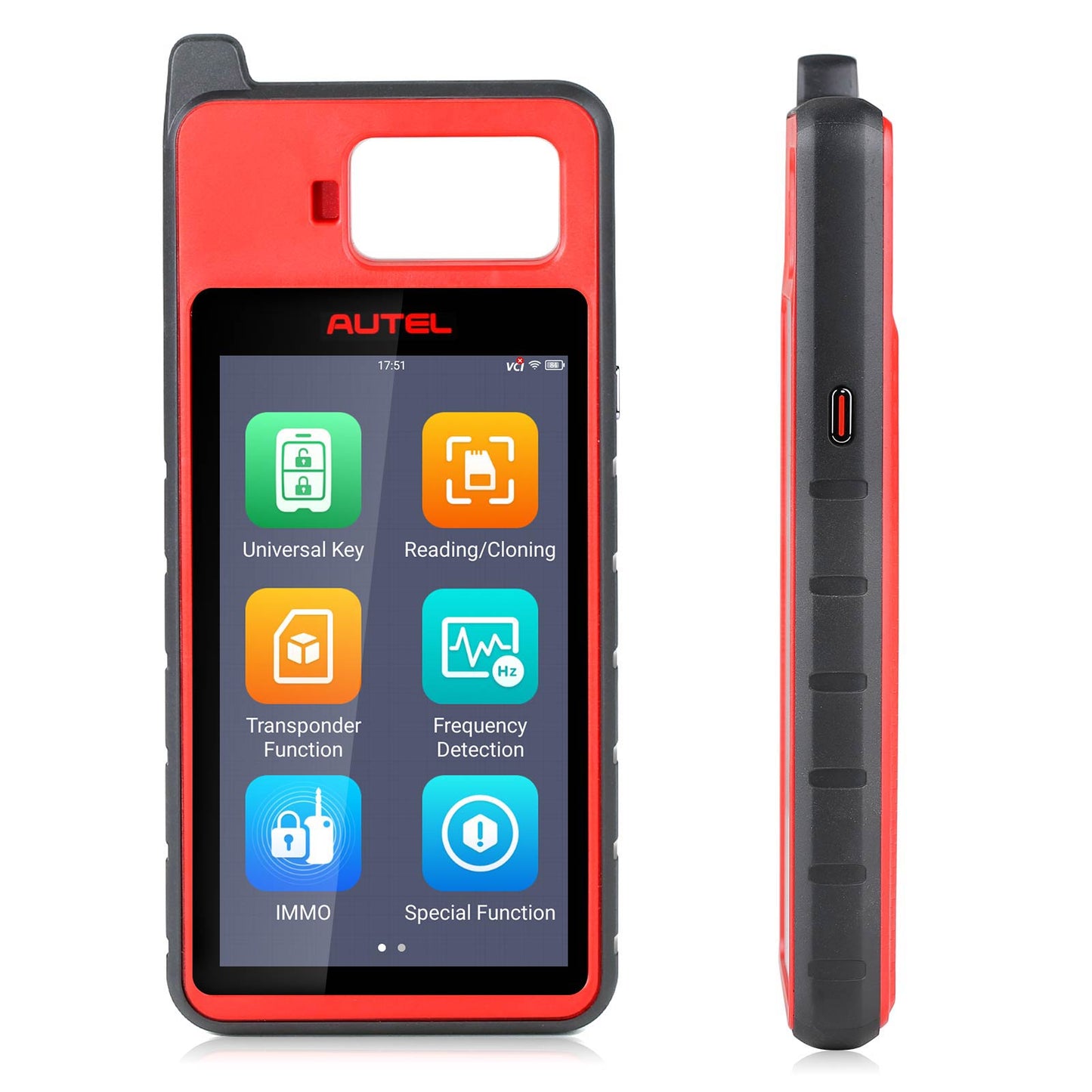 2026 Autel MaxiIM KM100 KM100E Universal Key Generator Kit Support Transponder Reading/ Cloning and IMMO Learning Free Update Online Lifetime