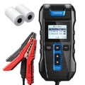 TOPDON BT300P Battery Tester for 12V Lead-acid Vehicle Battery Compatible with Flooded, AGM, GEL, EFB Batteries; Accredited for 10 Battery Standards