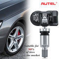 Autel Metal/ Rubber Valves MX-Sensor 433/315 MHZ 2 IN 1 TPMS Sensor Programmable Universal 4pcs/lot