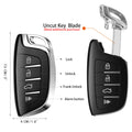 Xhorse XSCS00EN Smart Remote Key 4 Buttons Crystal Style Proximity Remote Colorful Edition 5PCS/Lot