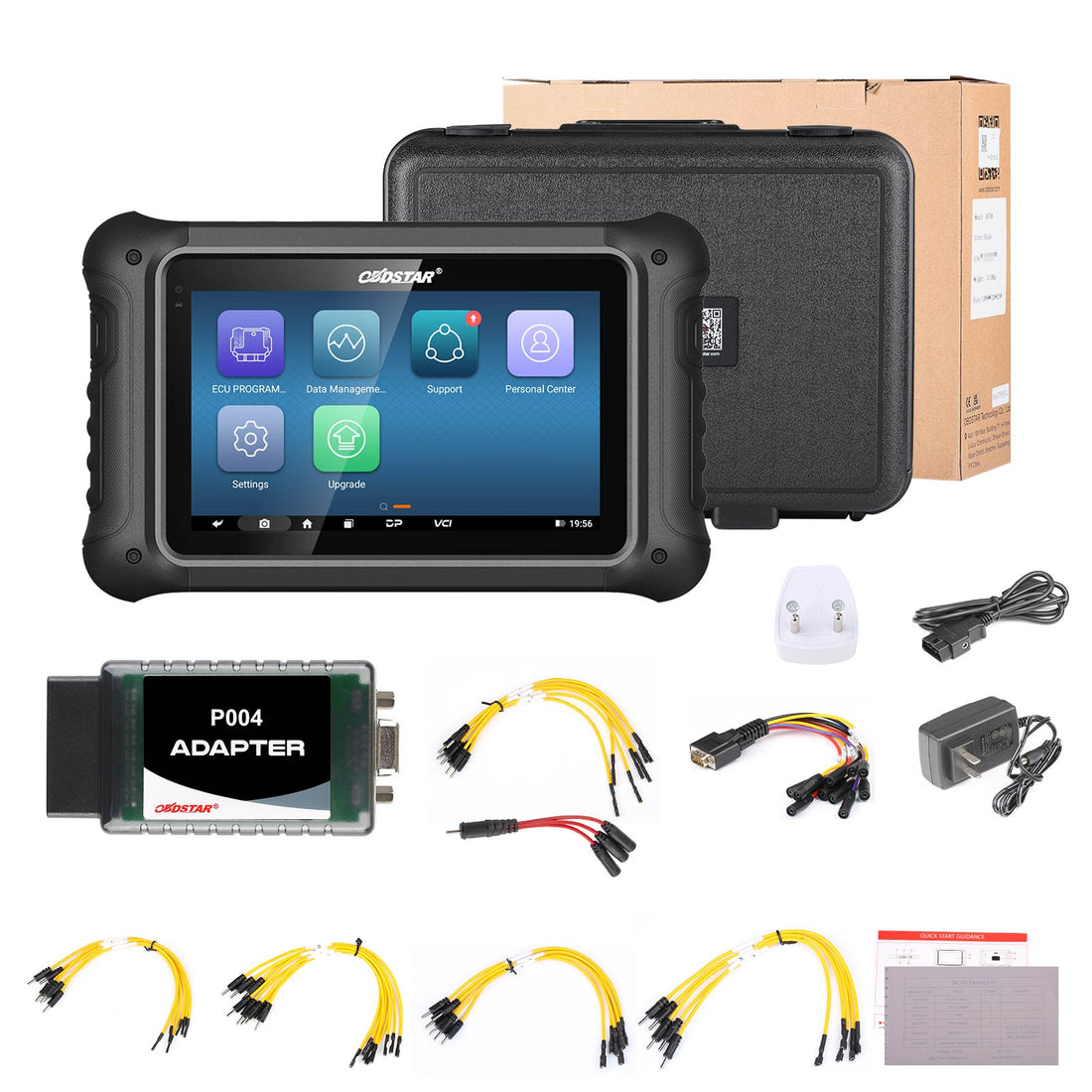 OBDSTAR DC706 ECU Aracı, Otomobiller ve Motosikletler için MP001 Setli Tam Sürüm; ECM, TCM ve BODY’yi OBD veya BENCH üzerinden klonlama