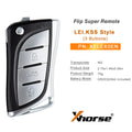Xhorse XELEX0EN Super Remote Flip Key 3 Buttons for Toyota Lexus Type Built in Super Chip 5pcs per lot
