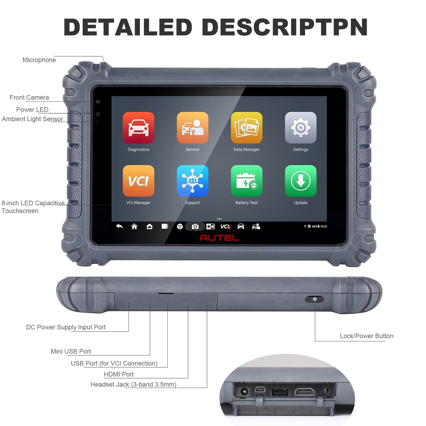 Autel MK906 PRO Diagnostic Scanner ECU Coding