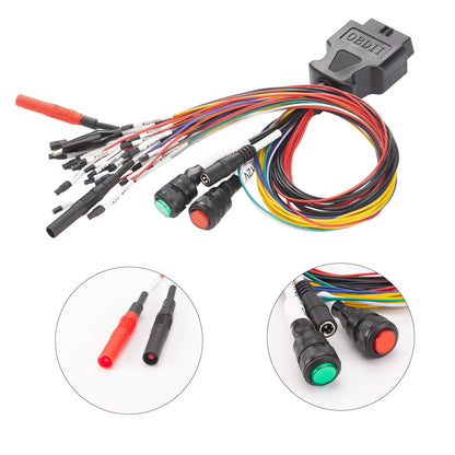 Newest Breakout Tricore Cable GODIAG Full Protocol OBD2 Jumper Cable for MPPS/Kess V2/Vident/Fgtech/Byshut DisProg Bench Work