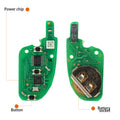 Xhorse DS Style Wireless Universal Remote Key 3 Button XNDS00EN for VVDI Key Tool 5pcs Lot