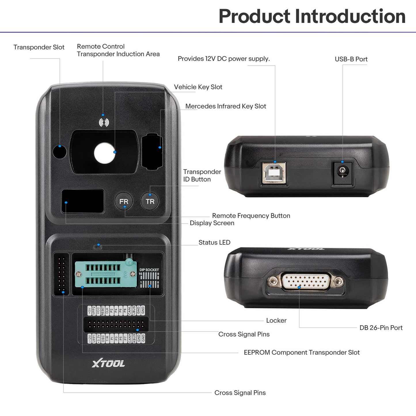 2026 XTOOL X100 MAX 2 Auto Key Programmer with J2534 VCI and KC501 Supports 42 Service Functions ECU Programming Topology Update of X100 PAD3