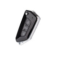 Xhorse XKGA81EN All Black Buttons GAO8 Style Universal Wired Remote Key, 5pcs per lot