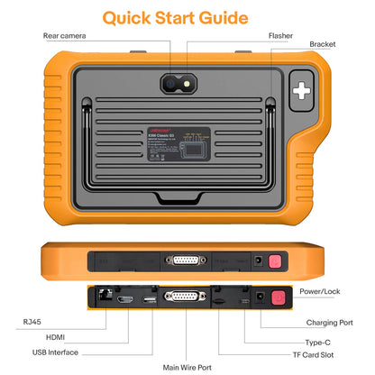 OBDSTAR X300 Classic G3 A1+A2 Support Programming of E-cars, Motorcycle, Marine (jet-ski) US Version
