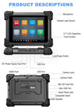 Autel MaxiSys MS908S Pro II 2023 Upgraded Diagnostic Scan Tool ECU Programming/ Coding, Active Tests, Full Systems, FCA Autoauth