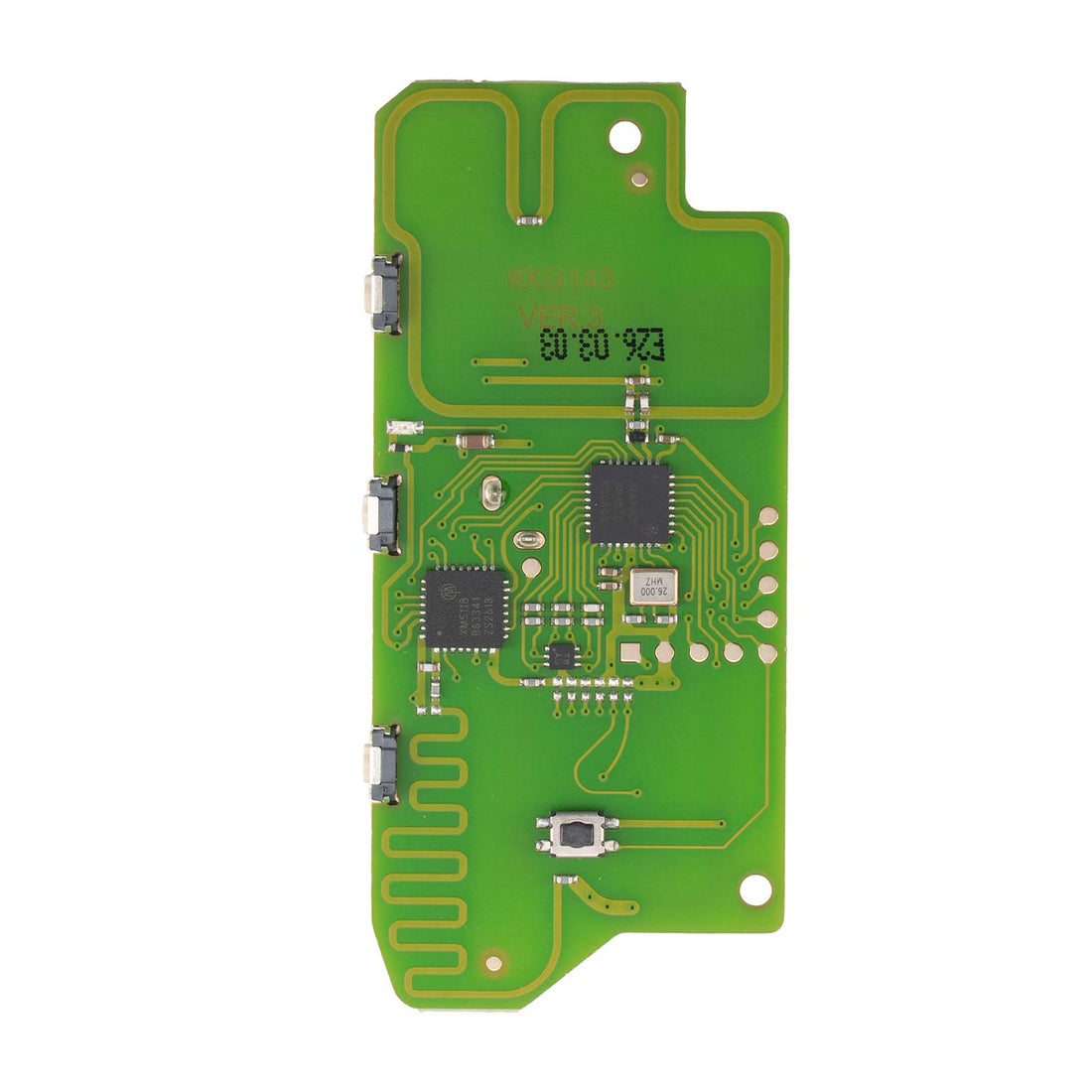 XHORSE XSBMU1EN U-förmiges PCBA nur BM-Serie Universal Smart Key, kompatibel mit BMW F- und G-Chassis, 5 Stück pro Los