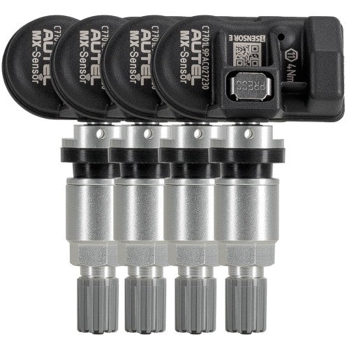 [4Pcs/ Set] Autel Metal MX-Sensor 433MHz and 315MHz 2 in 1 Universal Programmable TPMS Sensor