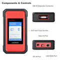 LAUNCH X431 PRO3S+ SmartLink HD, Diesel&Gasoline, 12V&24V Bi-Directional Scan Tool, ECU Coding, Support CANFD &DOIP, J2534 Programming