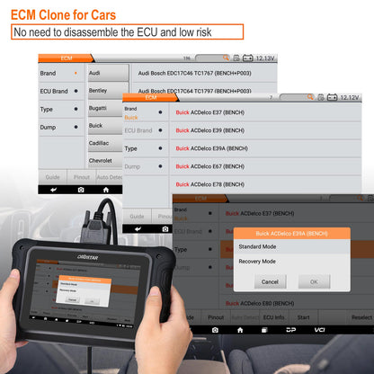2026 Full Version OBDSTAR DC706 ECU Tool for Car and Motorcycle with ECM+TCM+BODY ECU Clone by OBD or BENCH